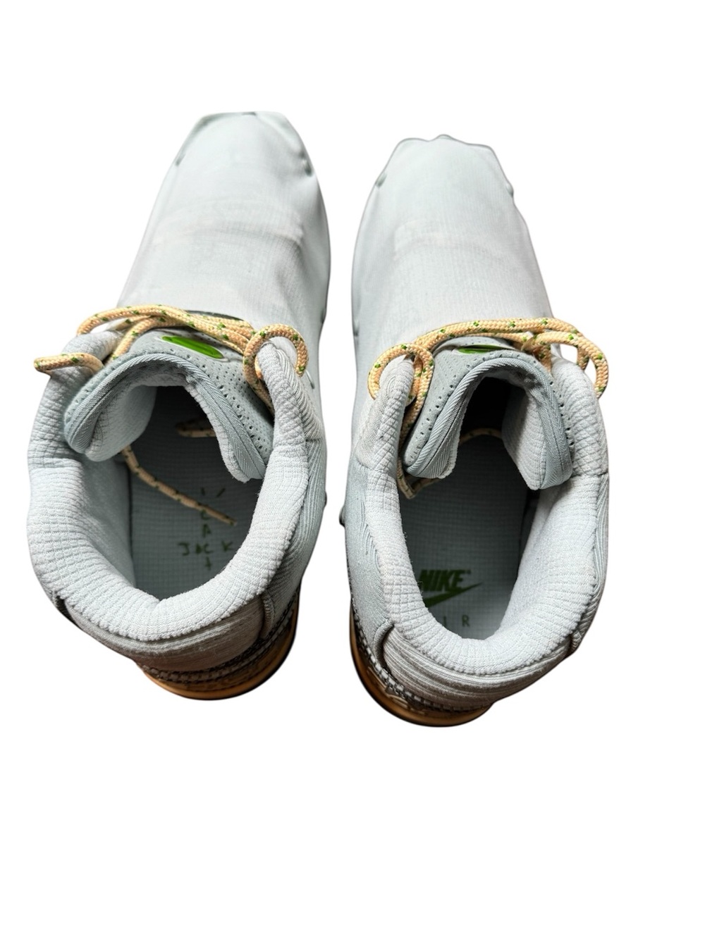 Nike Men's Mint Green and Gold Slip-On Sneaker - Picture 6 of 14